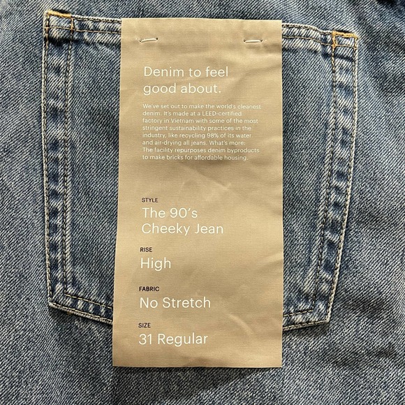Everlane Way High 90’s Jeans - Picture 7 of 10